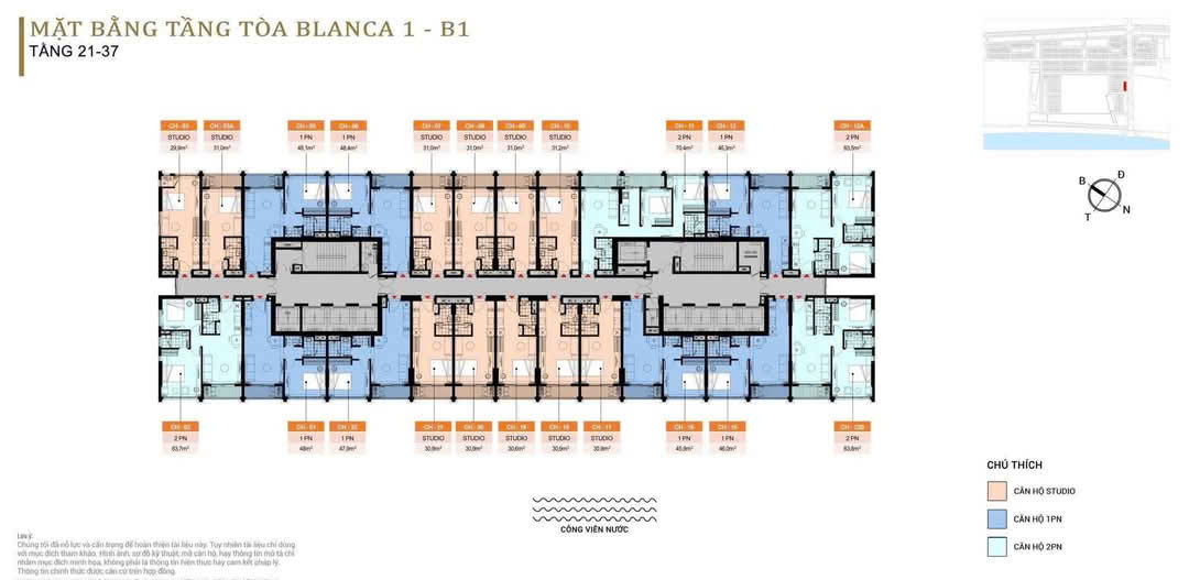Mat Bang Toa Blanca 1 B1